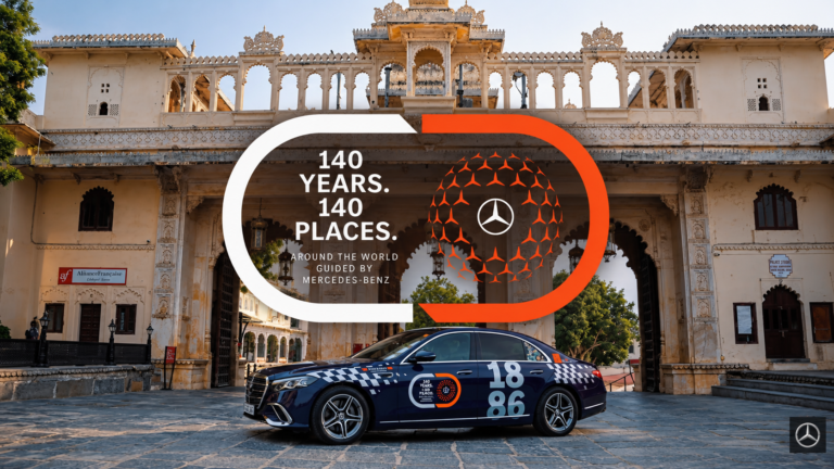 Mercedes-Benz celebrates 140 years with an S-Class journey across India