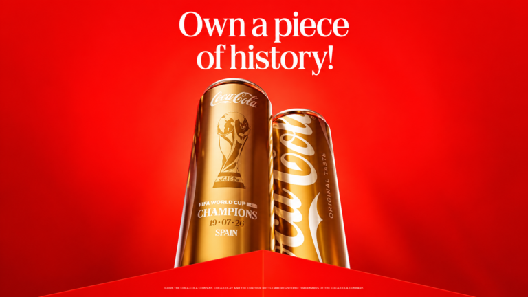Coca-Cola turns Spain’s FIFA World Cup win into a limited-edition collectible