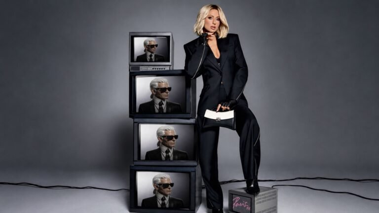 KARL LAGERFELD extends Paris Hilton partnership for FW26 and SS27