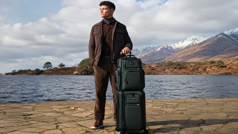 TUMI launches Fall/Winter 2026 campaign with Lando Norris in Scottish Highlands